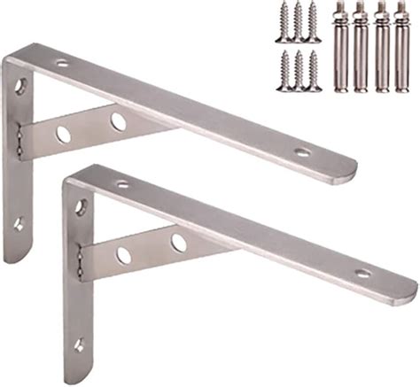 multi metal shelf brackets|heavy duty metal shelving brackets.